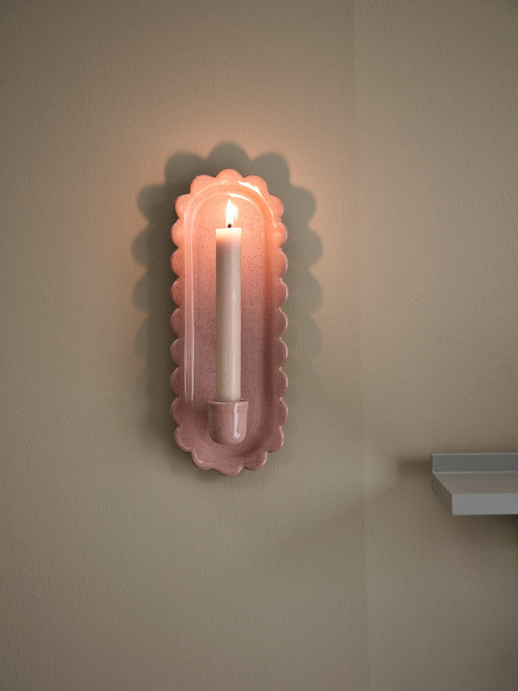 Wall candleholder