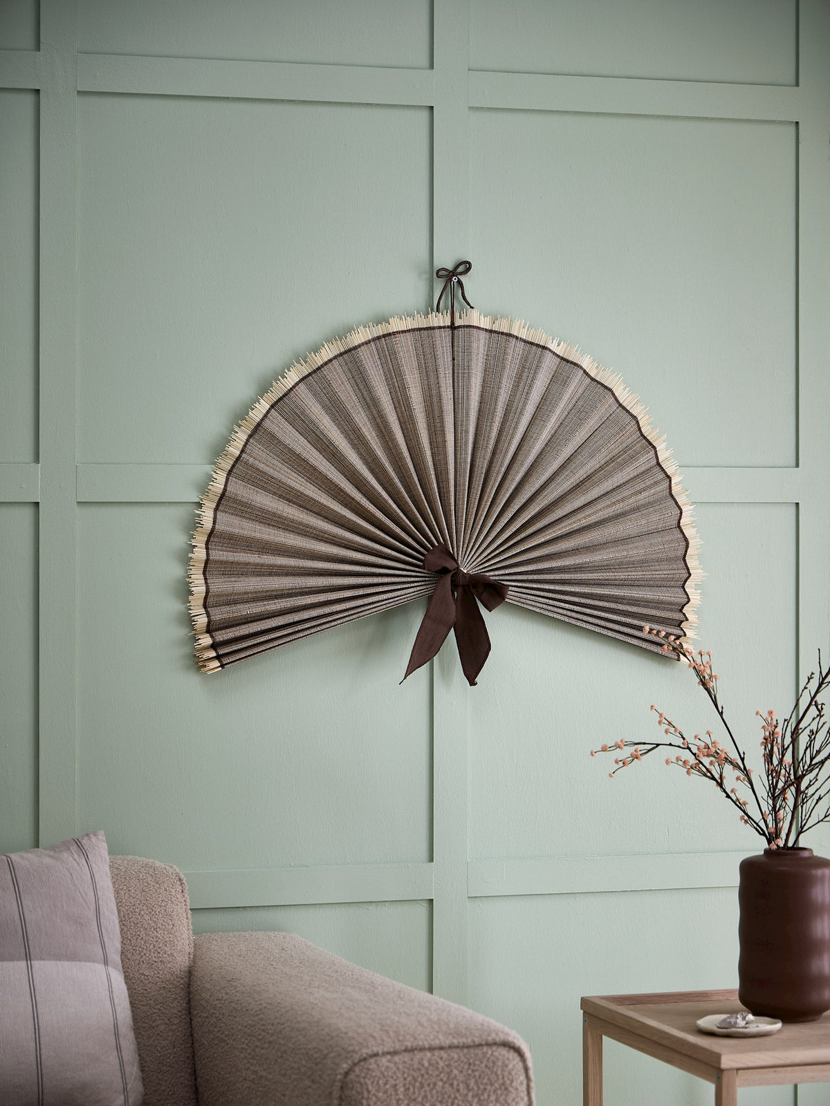 Wall decoration fan