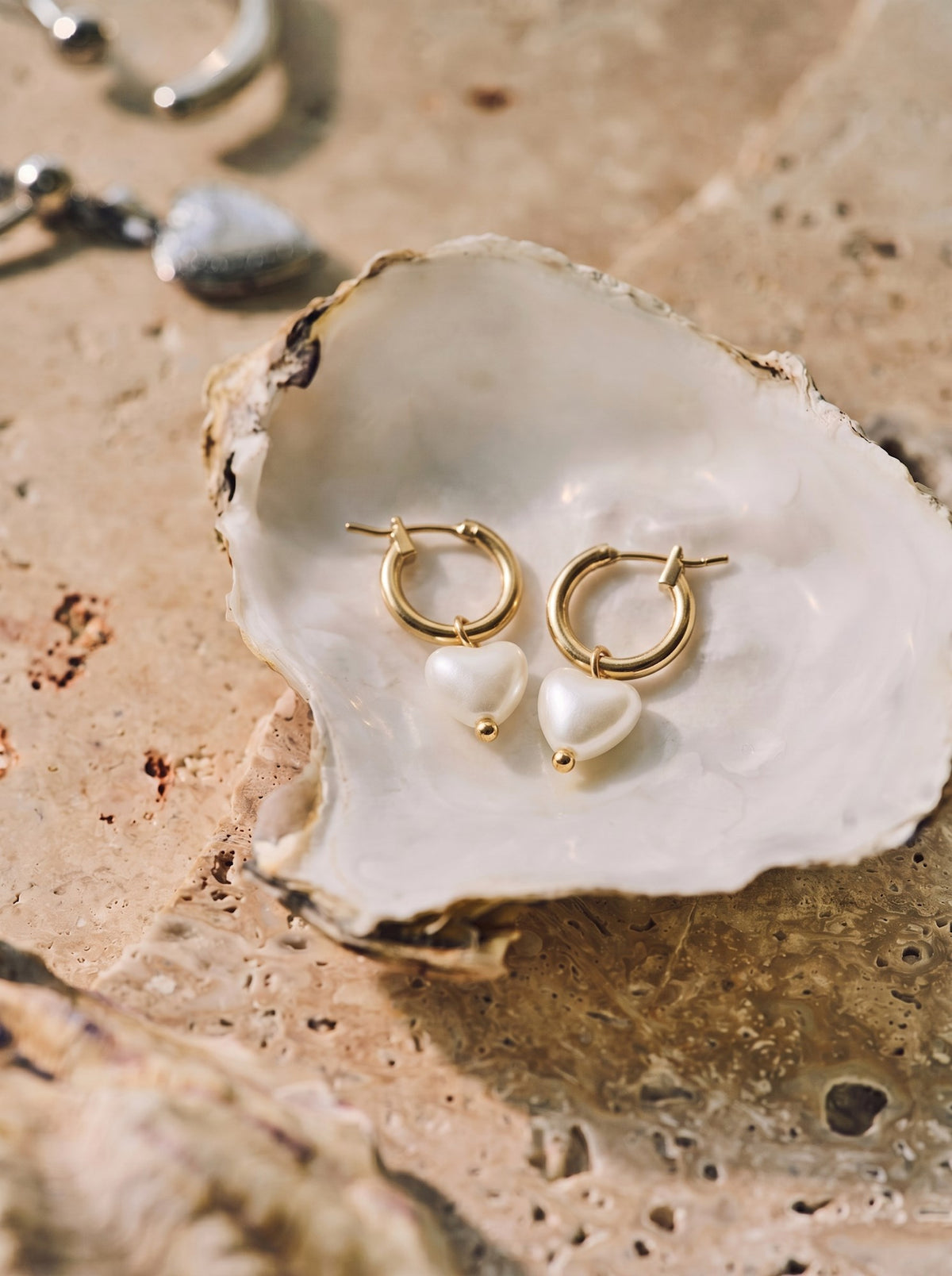 Heart earrings