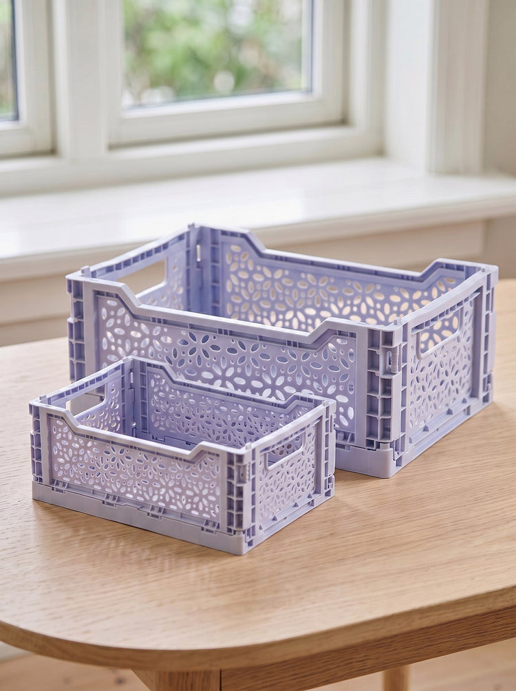 Folding crate