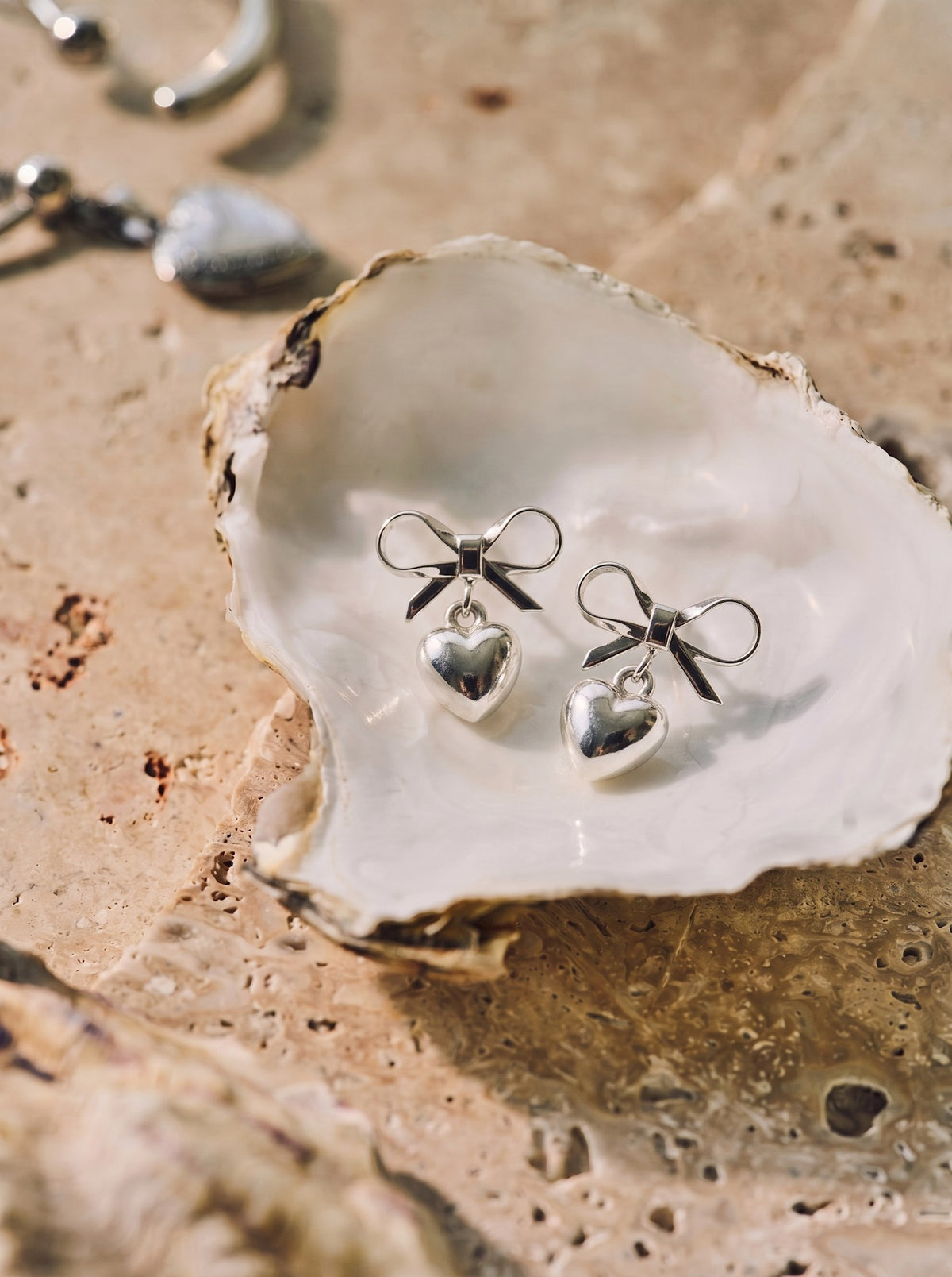 Heart earrings