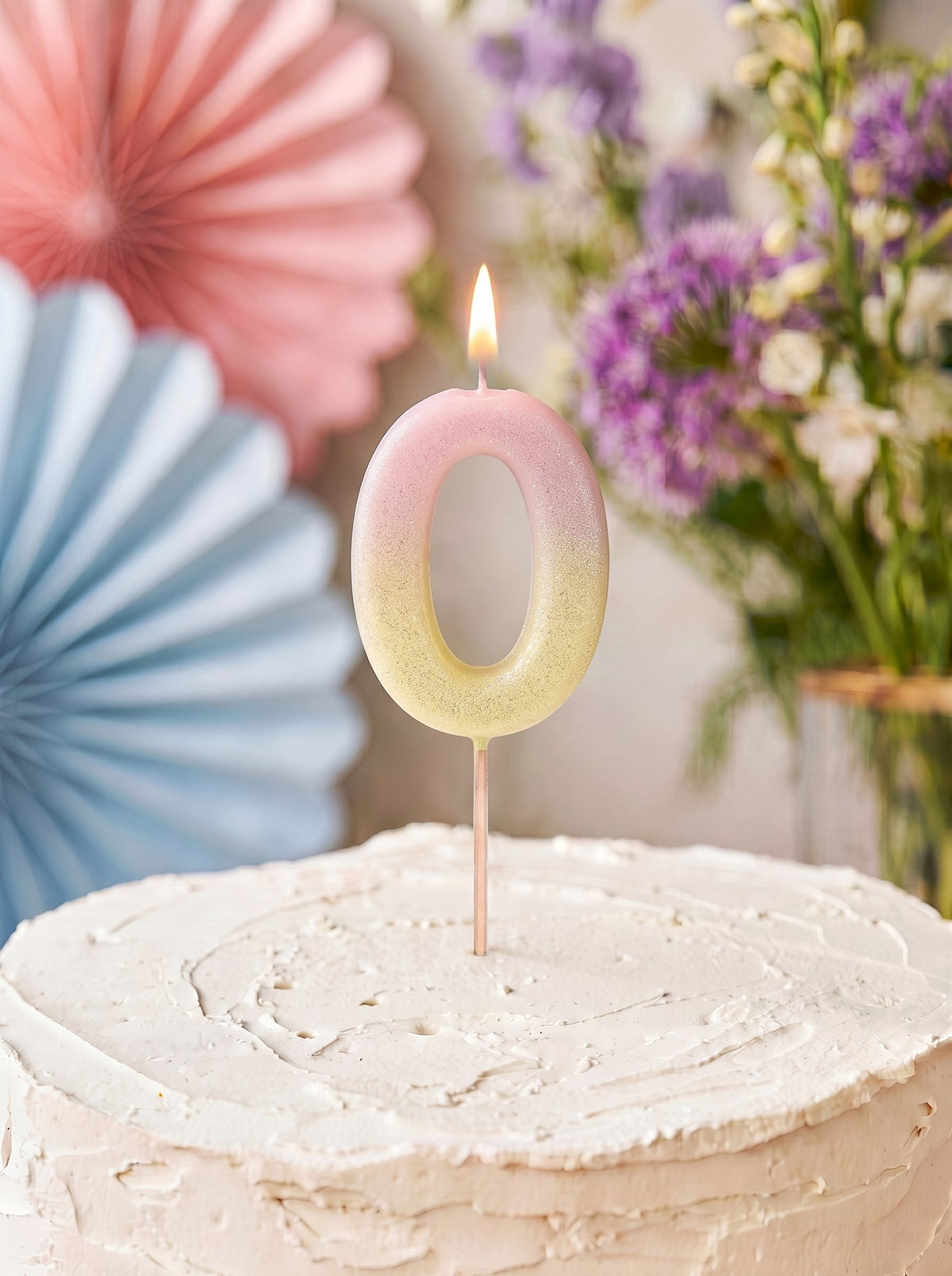 Cake candle 0