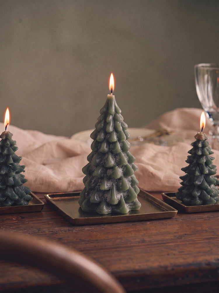 Christmas tree candle