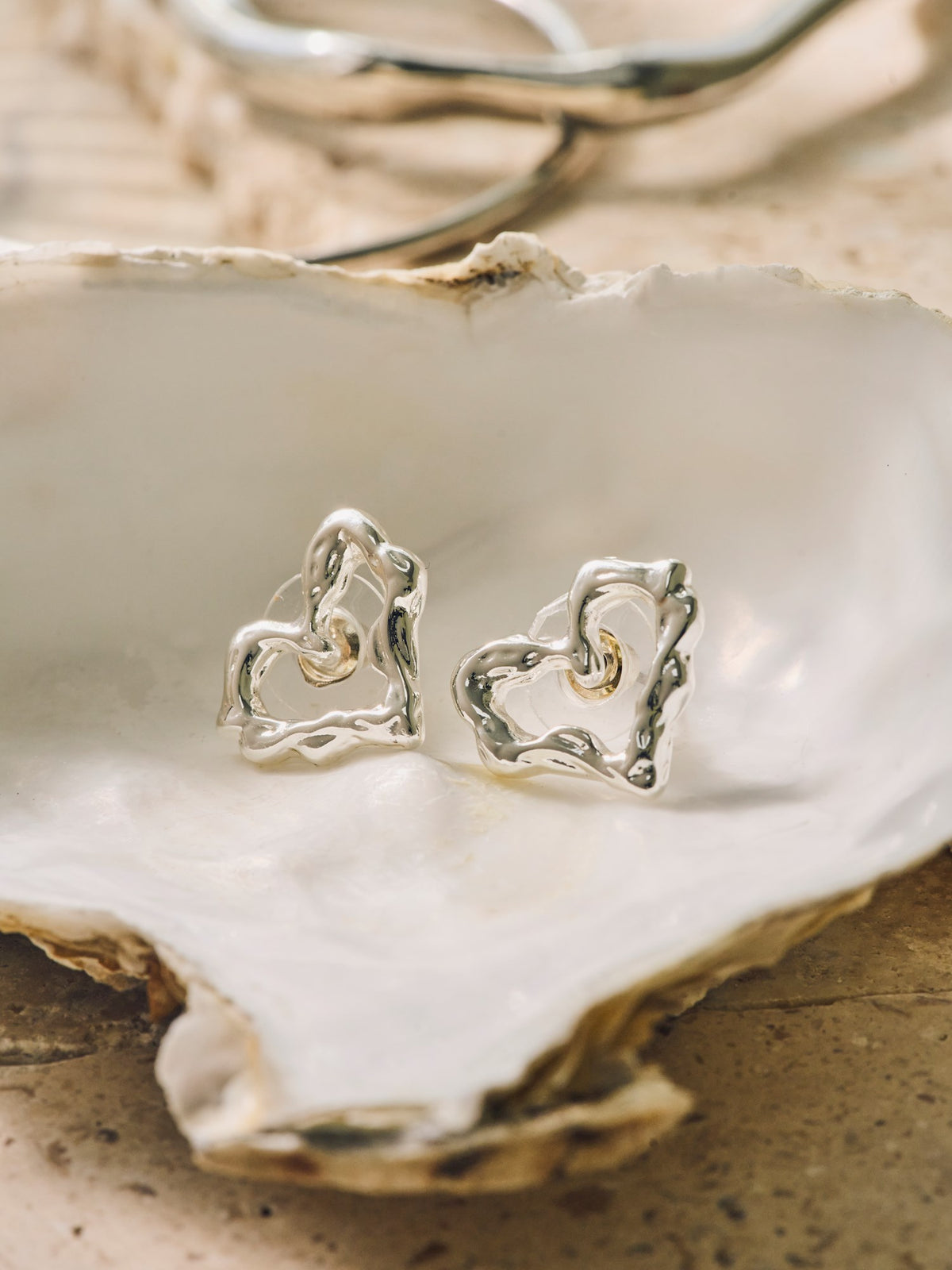 Heart earrings