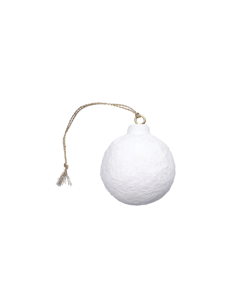 Papier mâché bauble