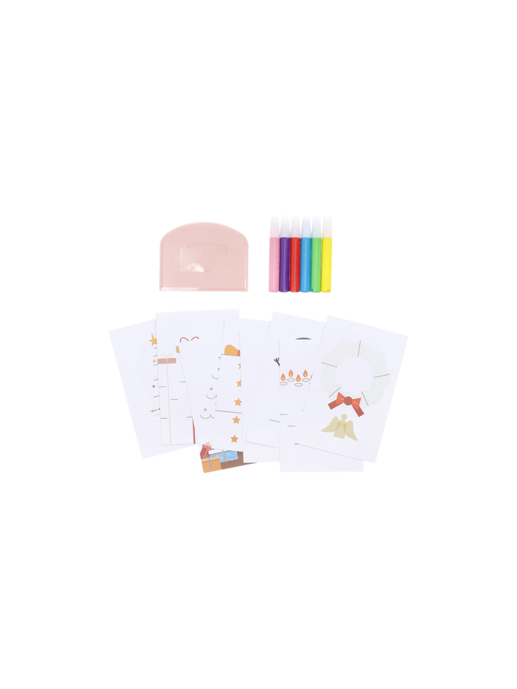DIY scrape paint kit
