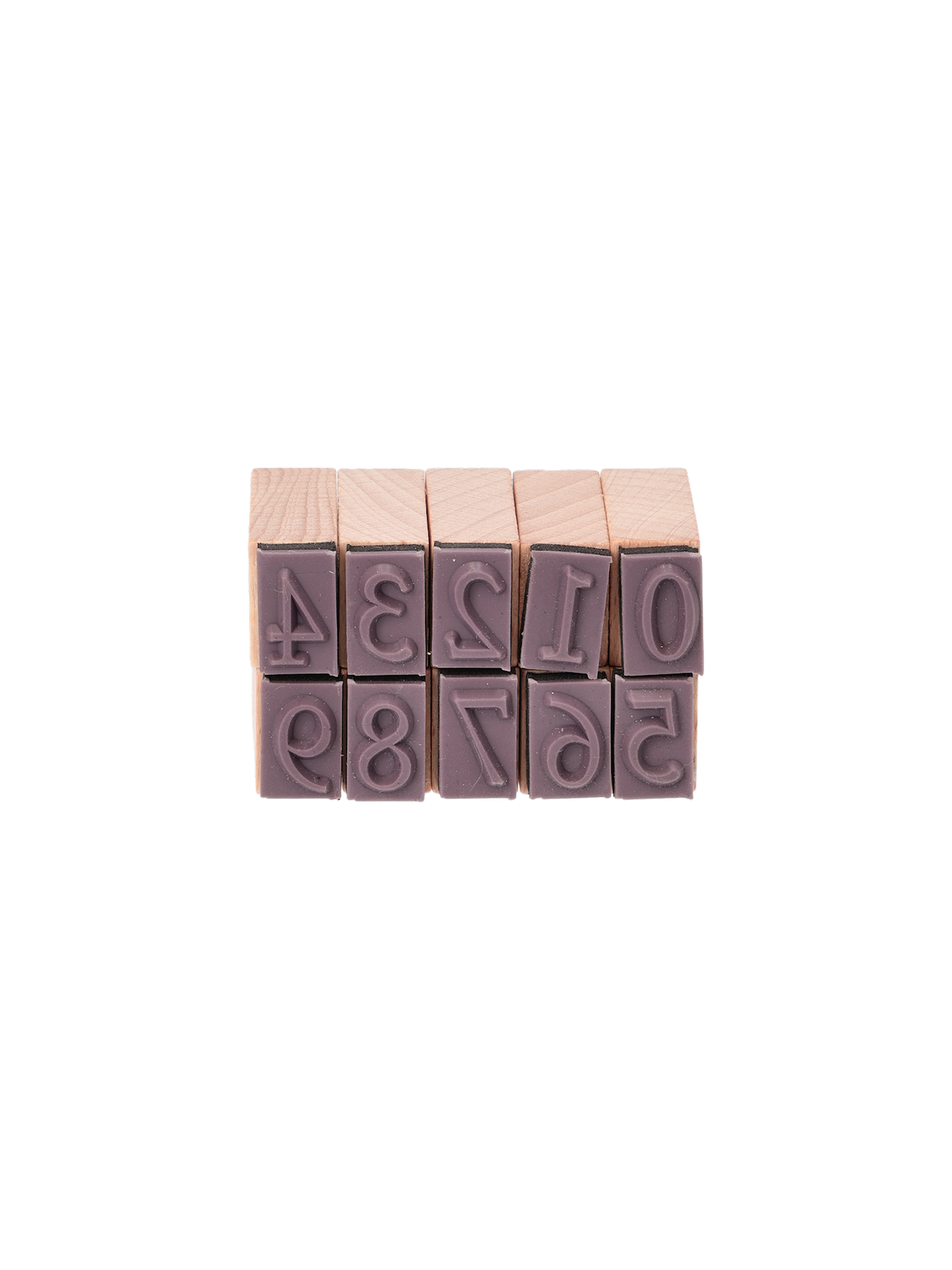 Number stamp set