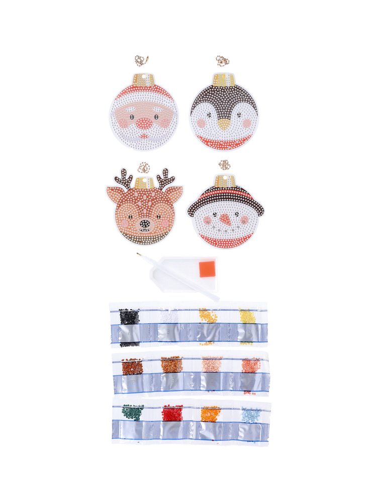Diamond painting ornaments