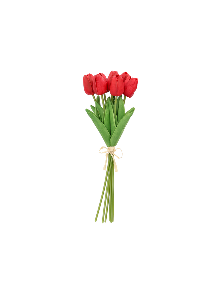 Artificial tulips