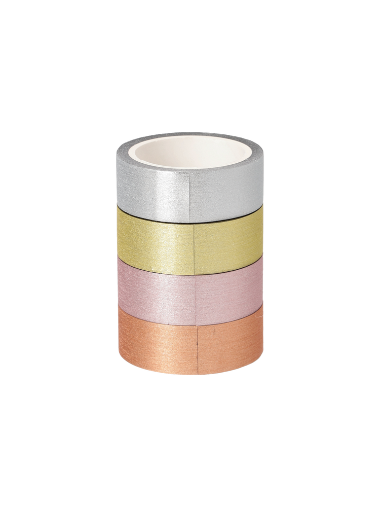 Metallic effect tape set