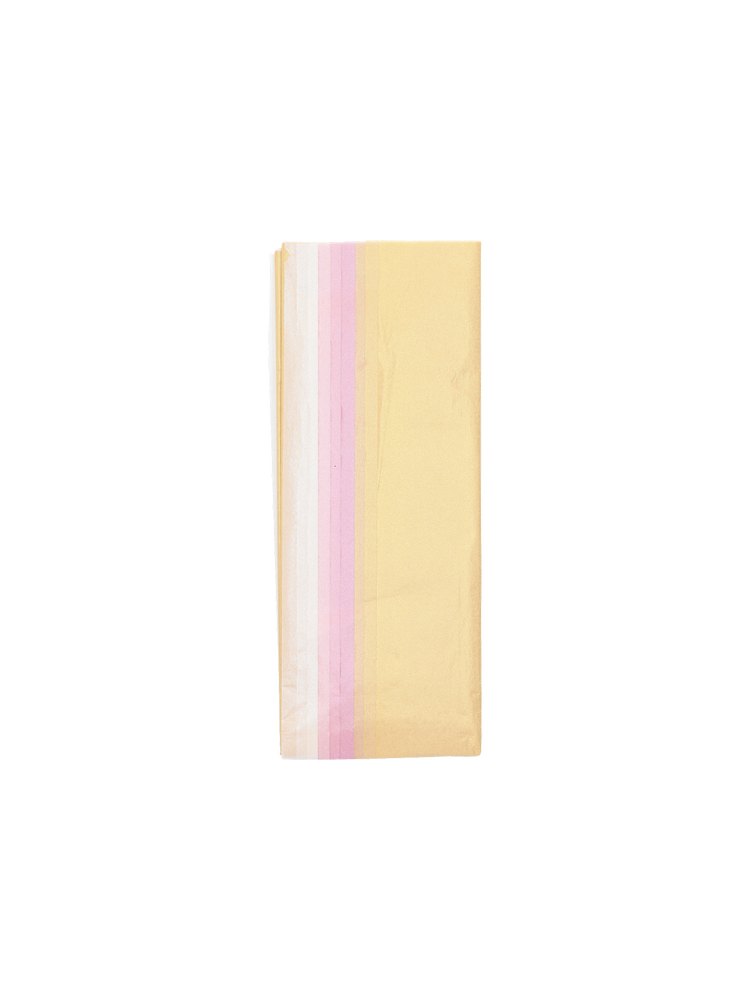 Metallic tissue paper