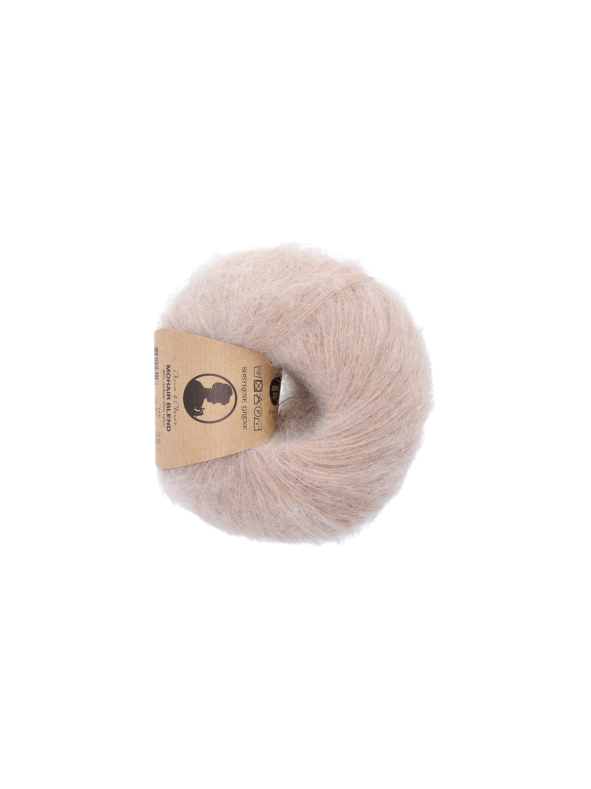 Mohair nylon yarn