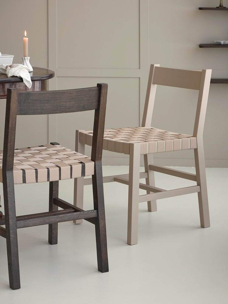 HARMONY Dining chair with woven seat