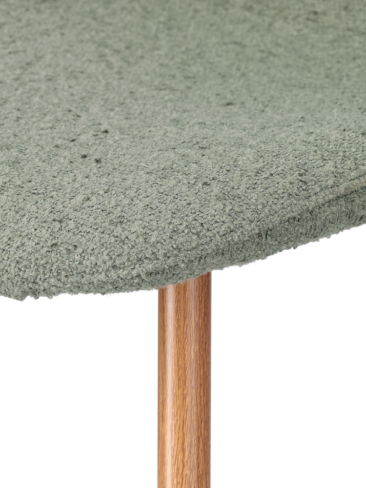 CLARA Bouclé dining chair