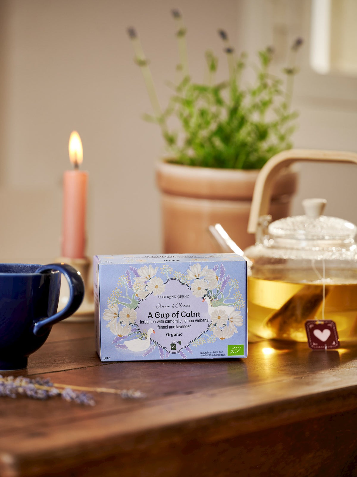 A Cup of Calm teabags