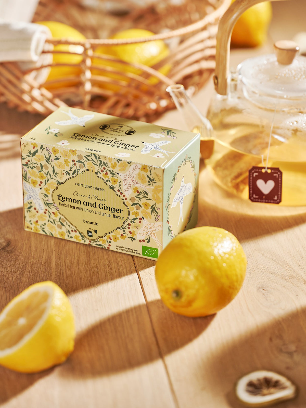 Lemon and Ginger teabags
