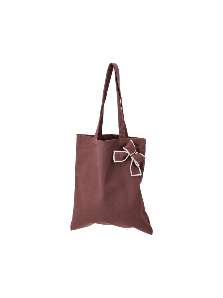 Tote bag with bow