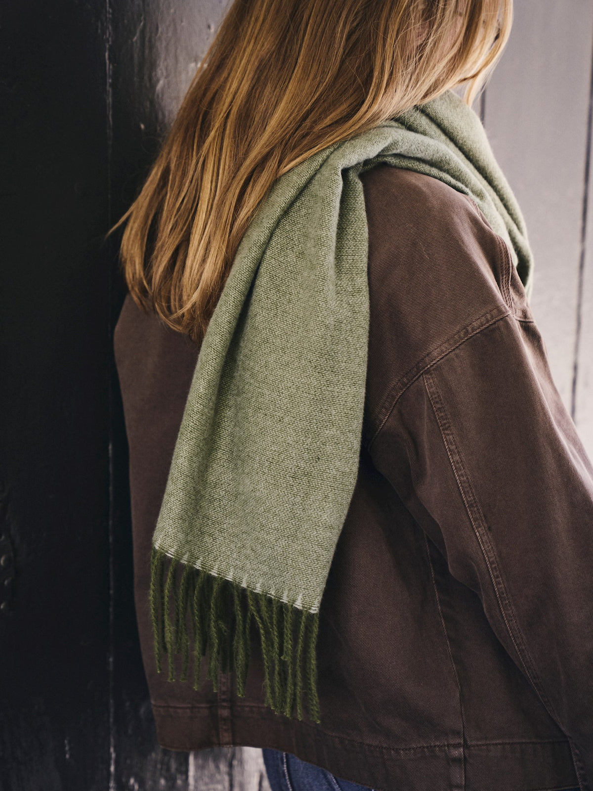 Knitted scarf