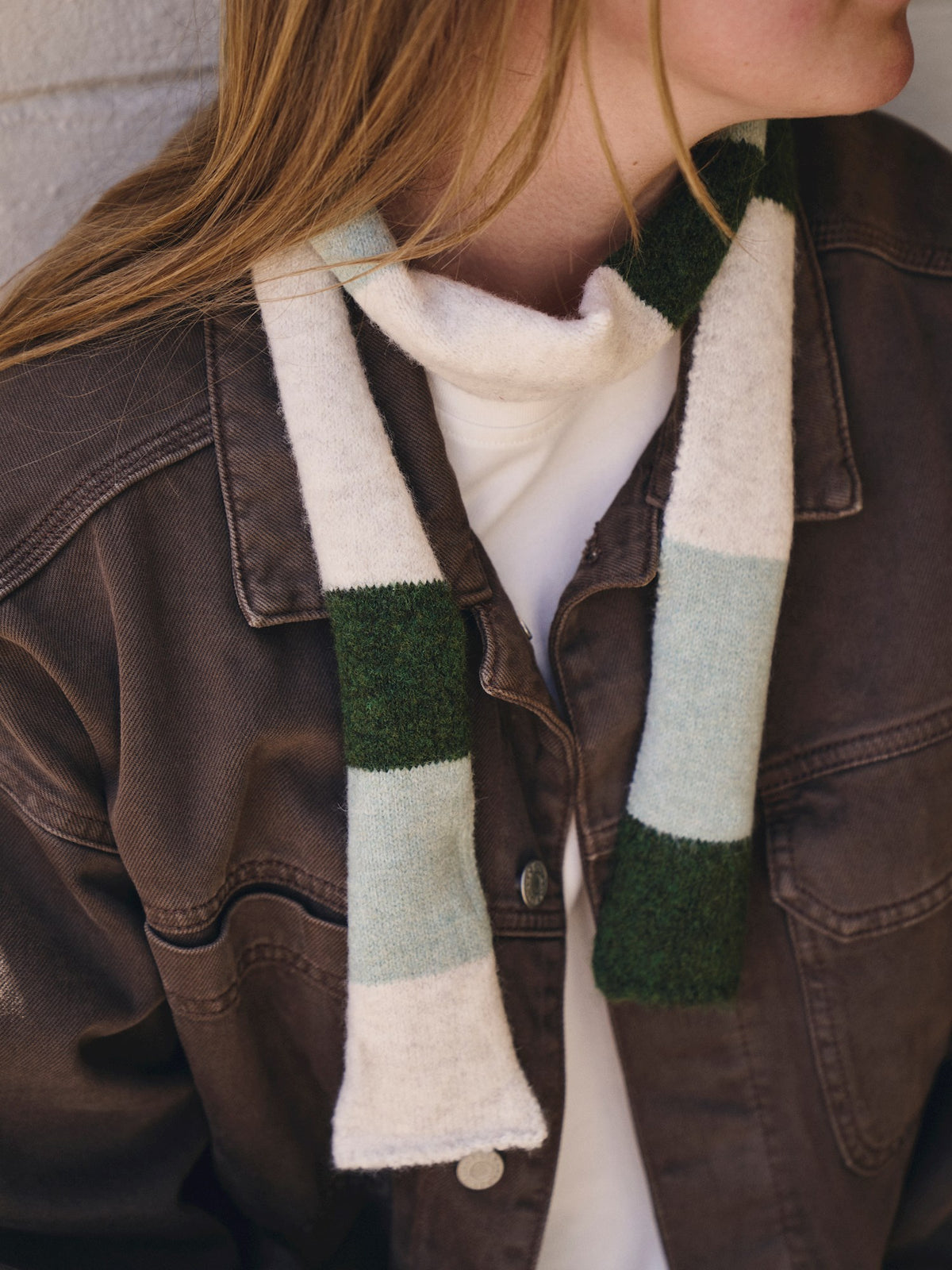 Knitted scarf
