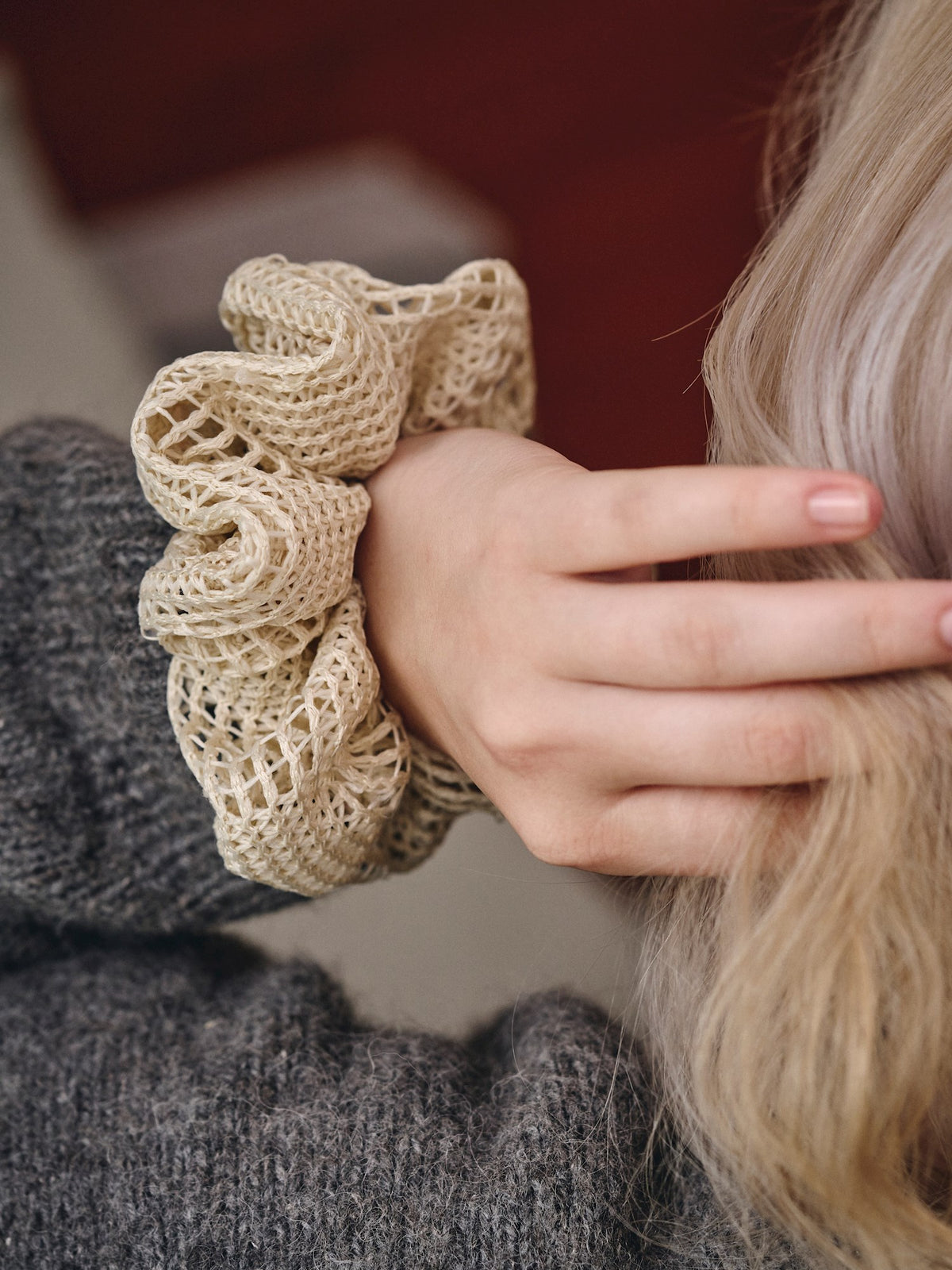 Hair scrunchie