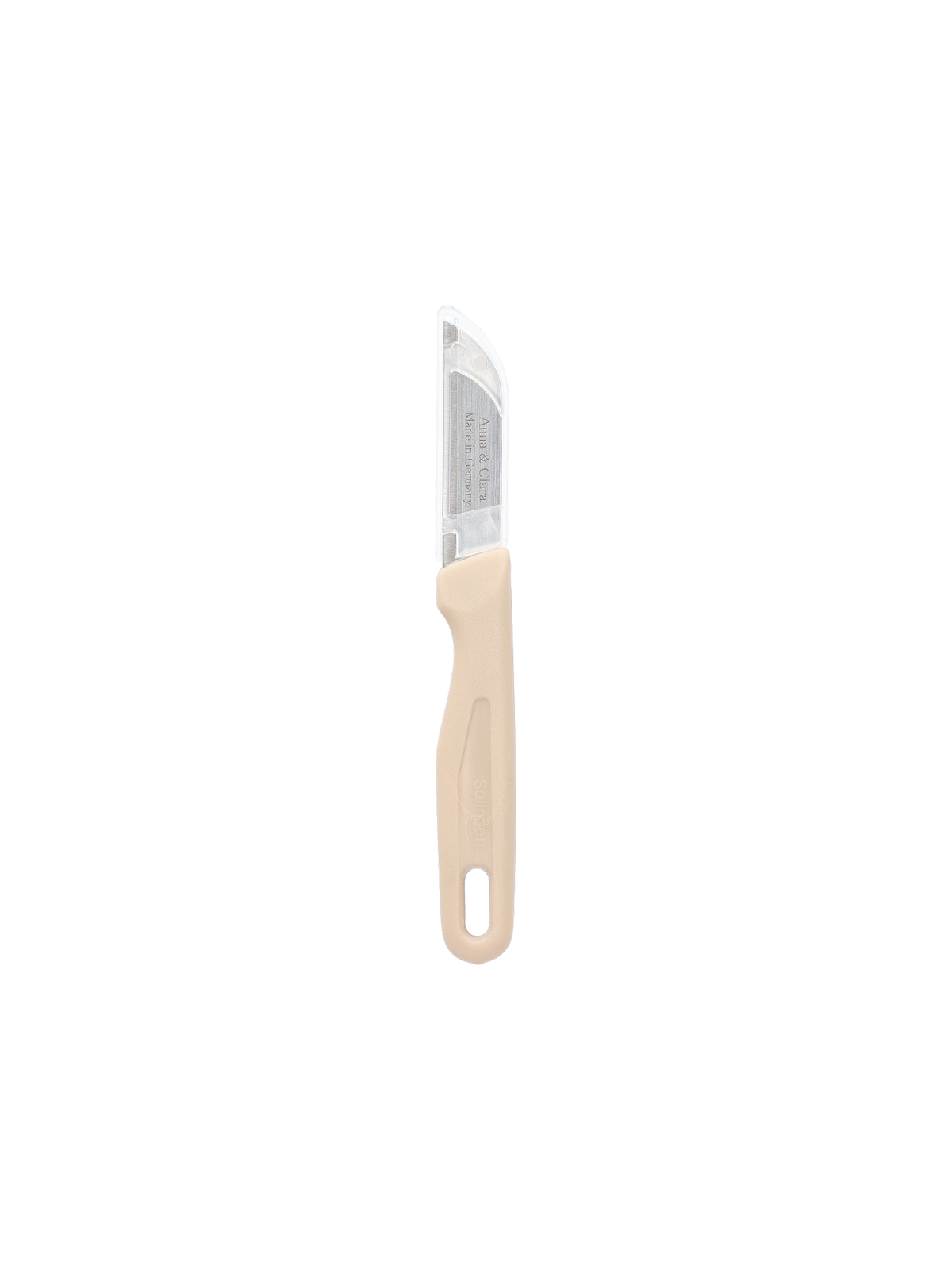 Vegetable knife with sleeve