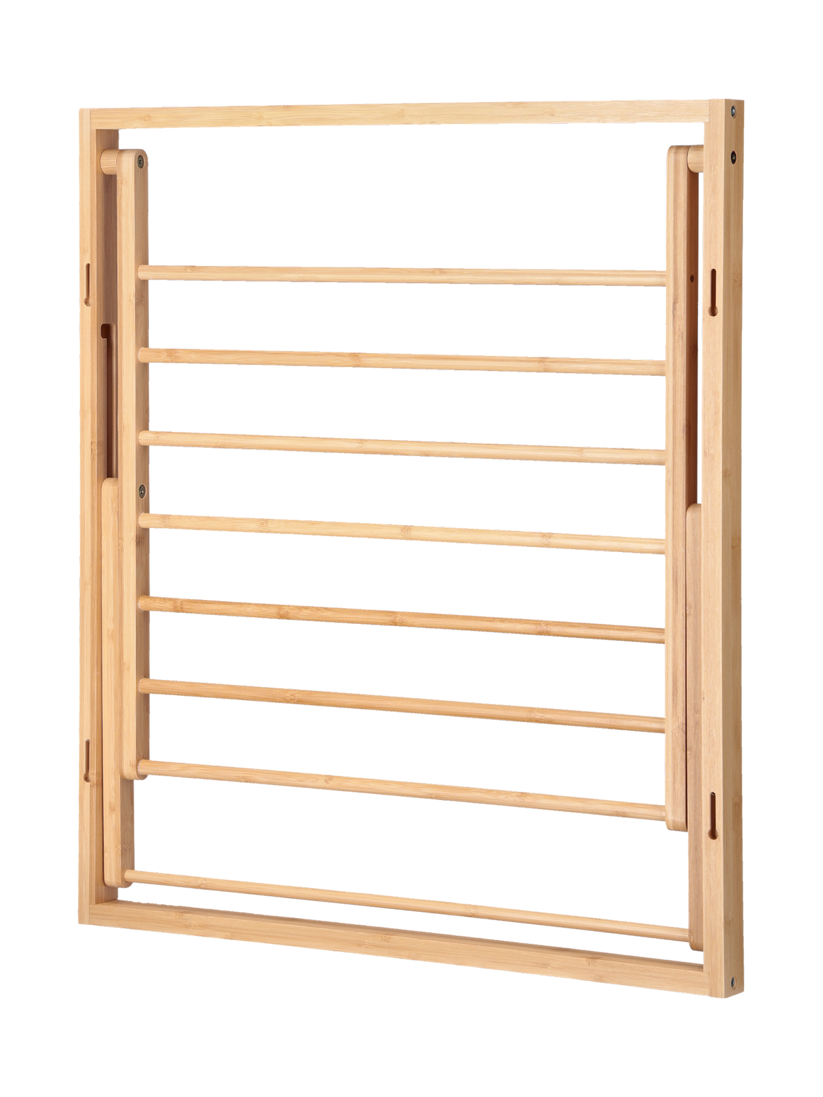 Wall-mounted drying rack