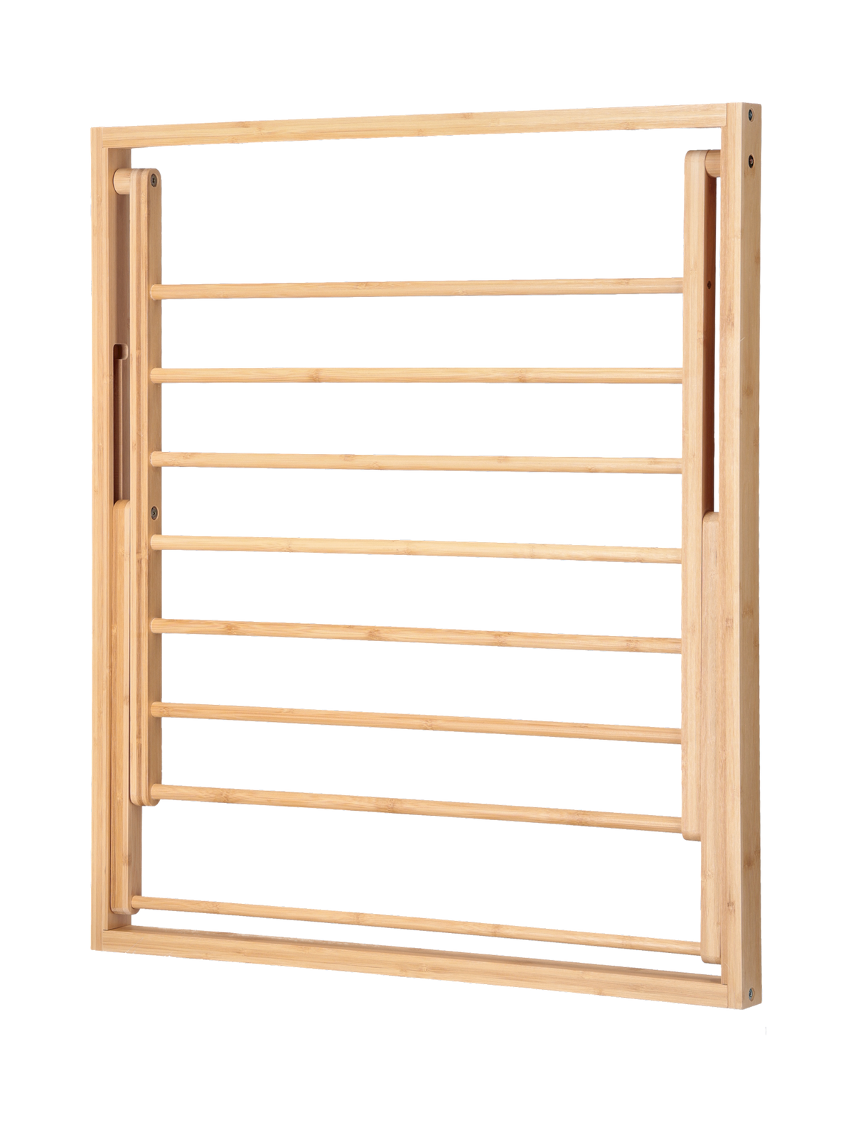 Wall-mounted drying rack