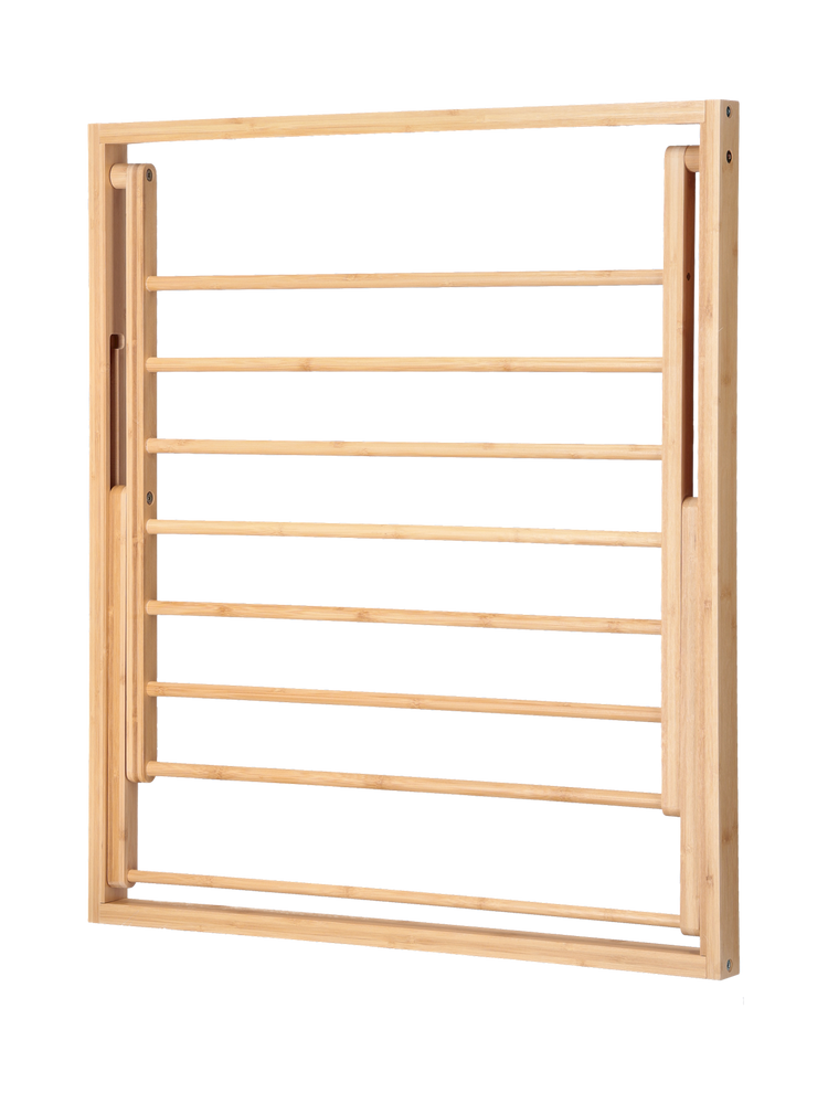 Wall-mounted drying rack