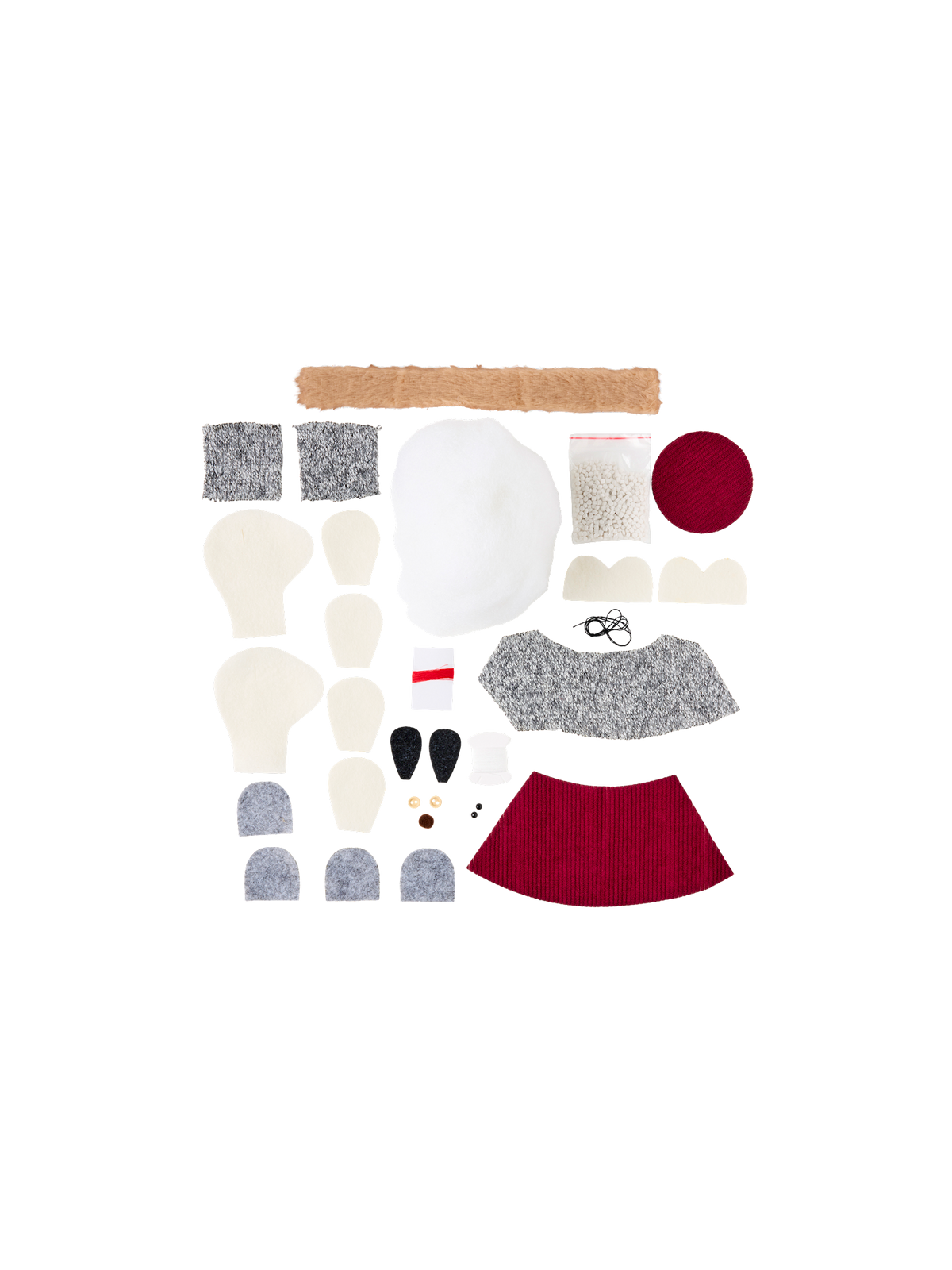 DIY kit felt mouse