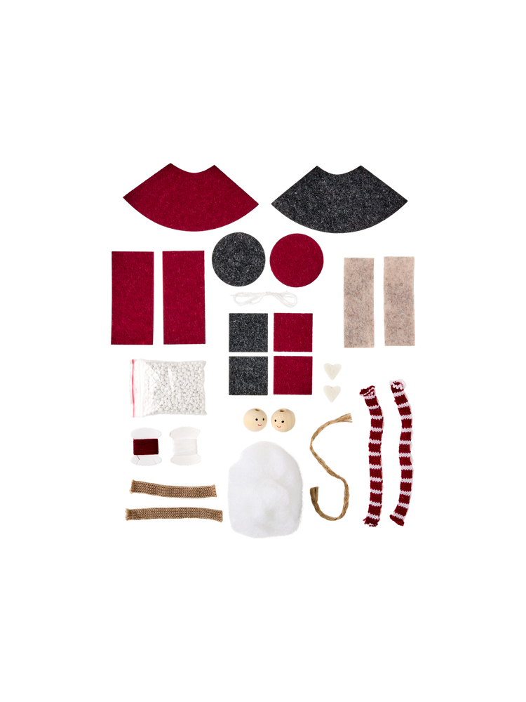 DIY kit felt Christmas elves