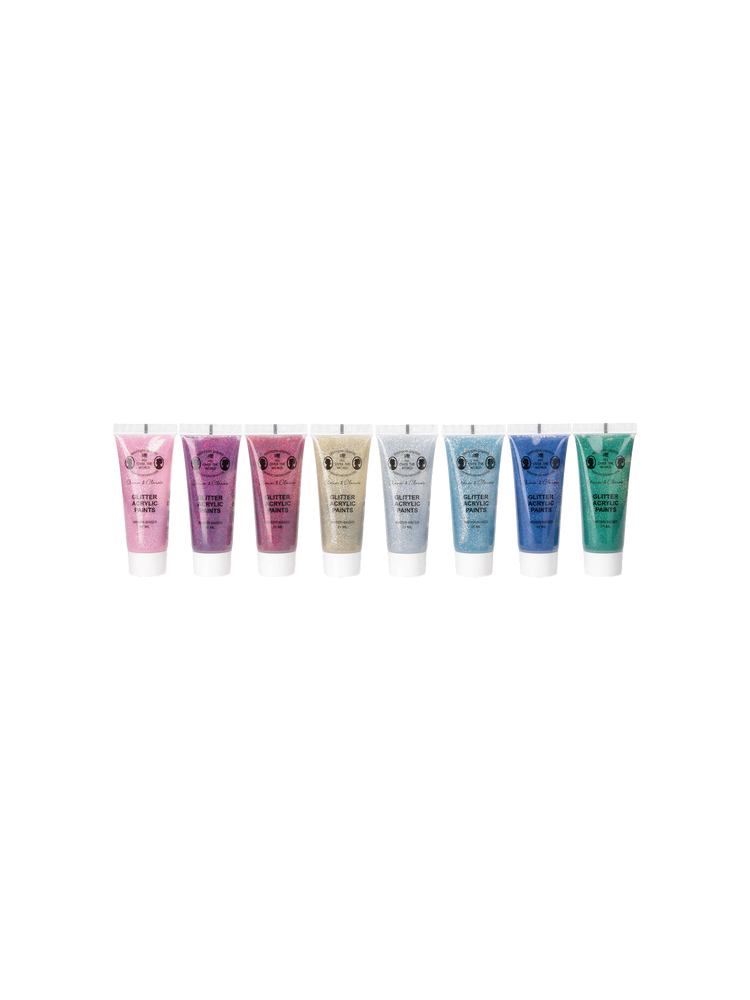 Acrylic glitter paint set