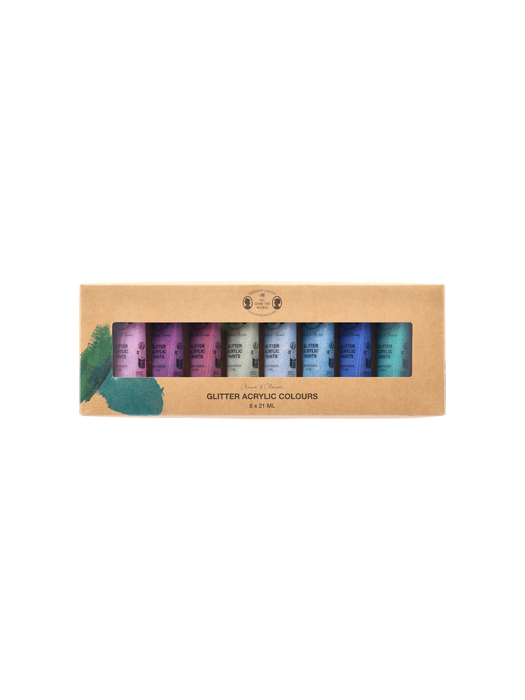 Acrylic glitter paint set