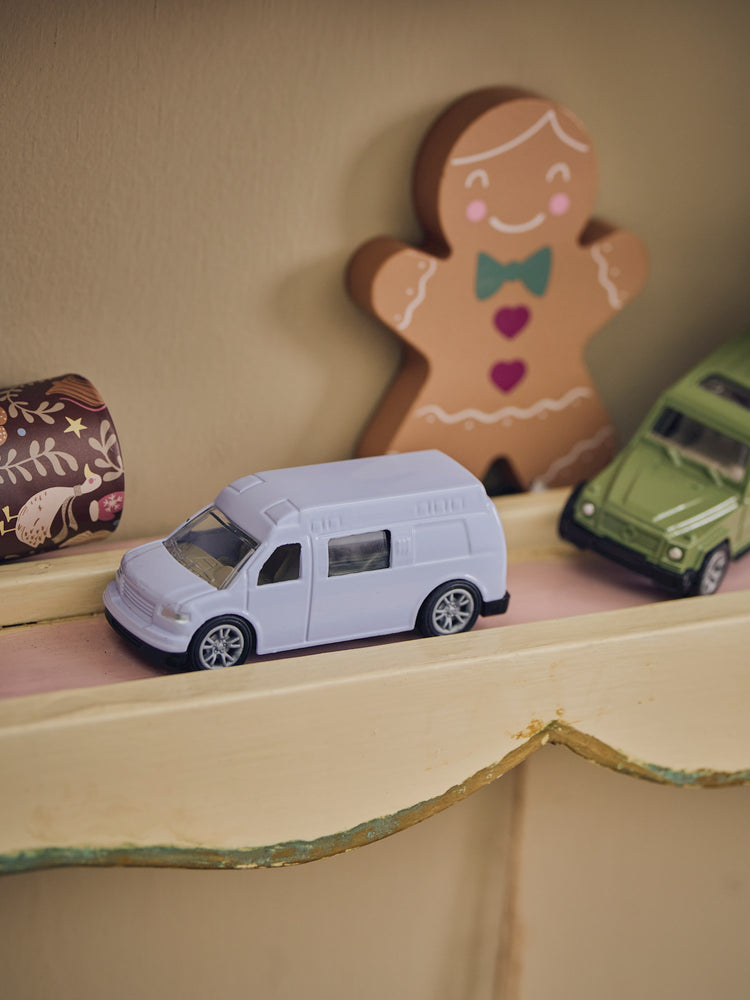 Toy pull-back van