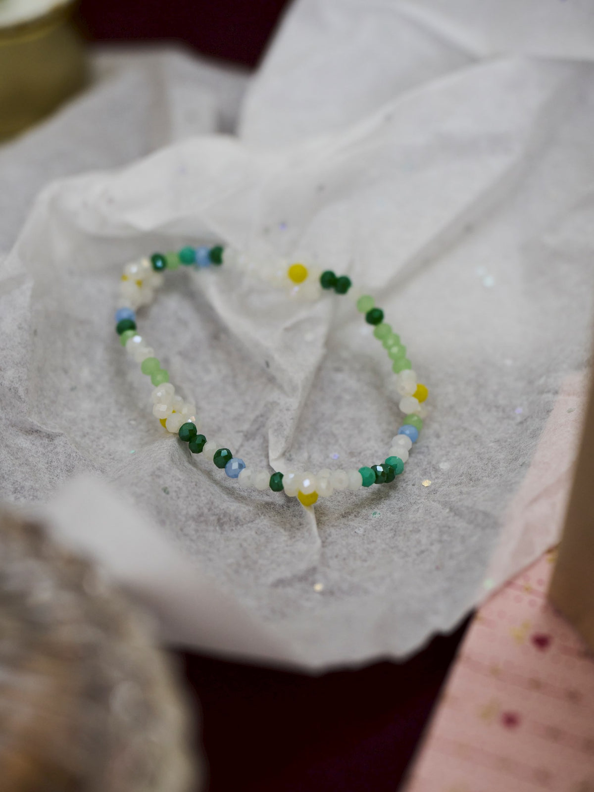 Children's flower bracelet