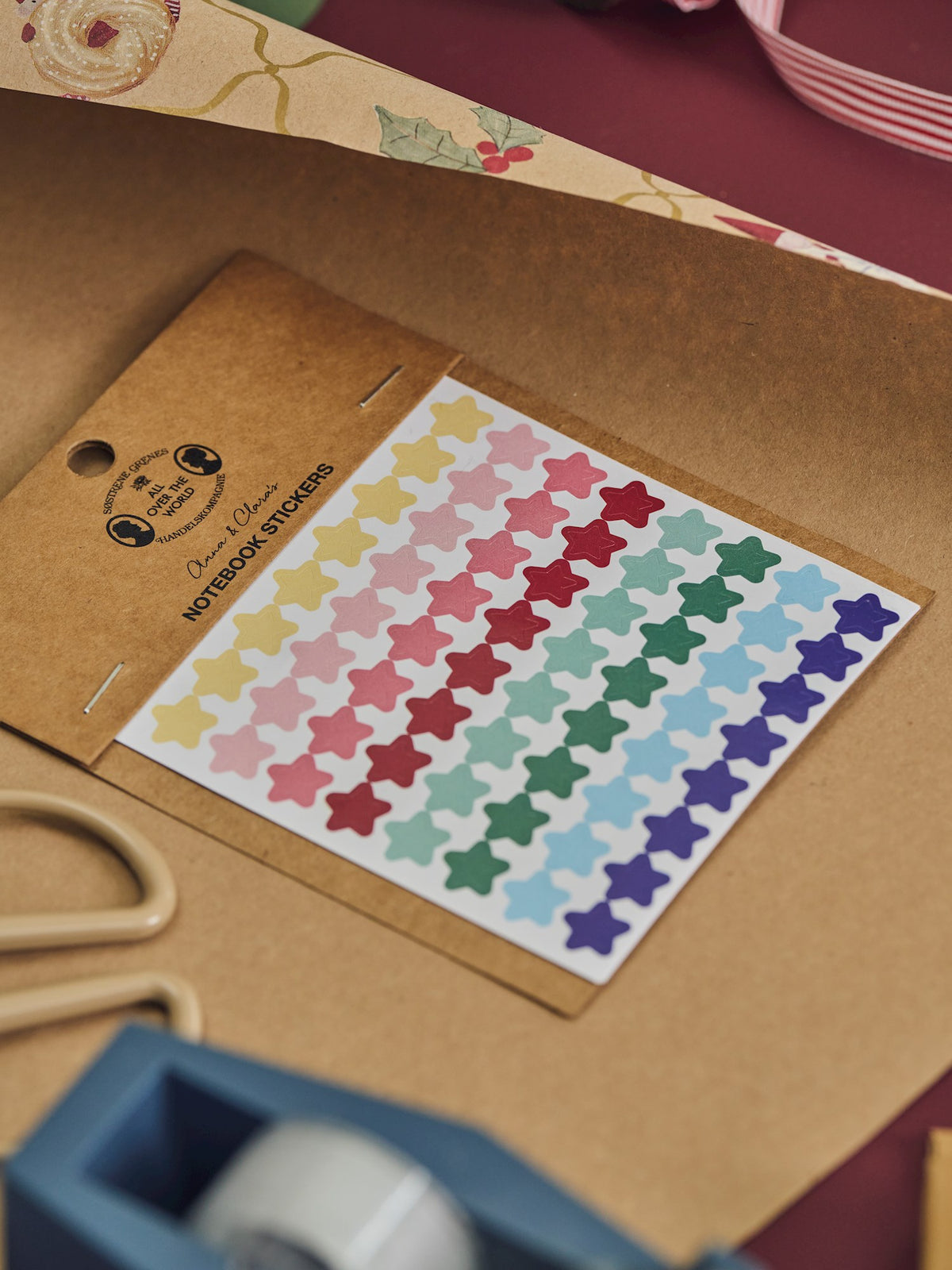 Notebook stickers