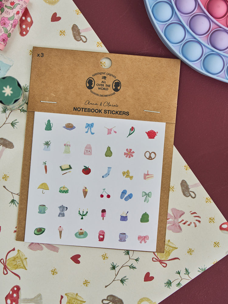 Notebook stickers
