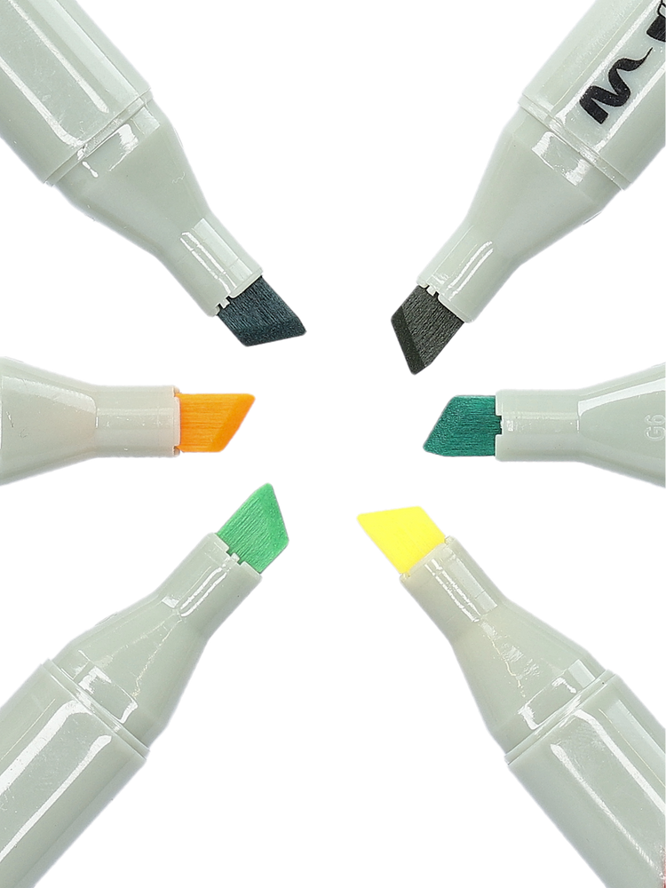 Artist markers twin tip