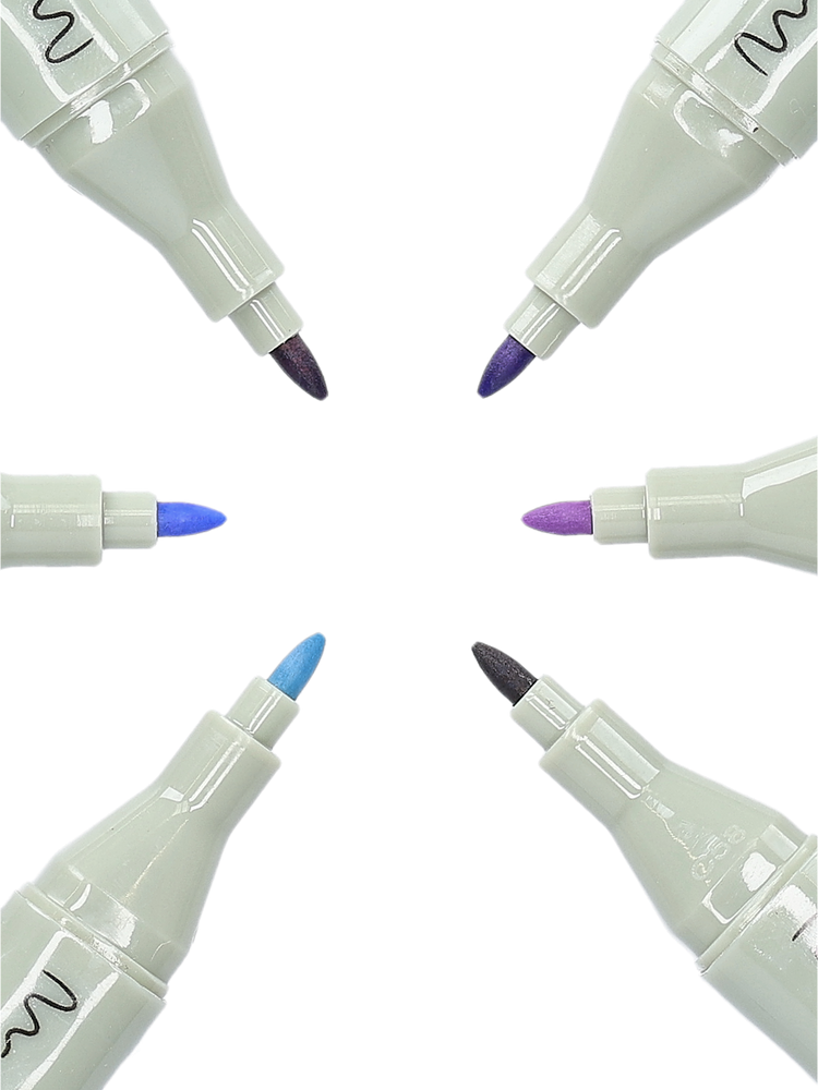 Artist markers twin tip