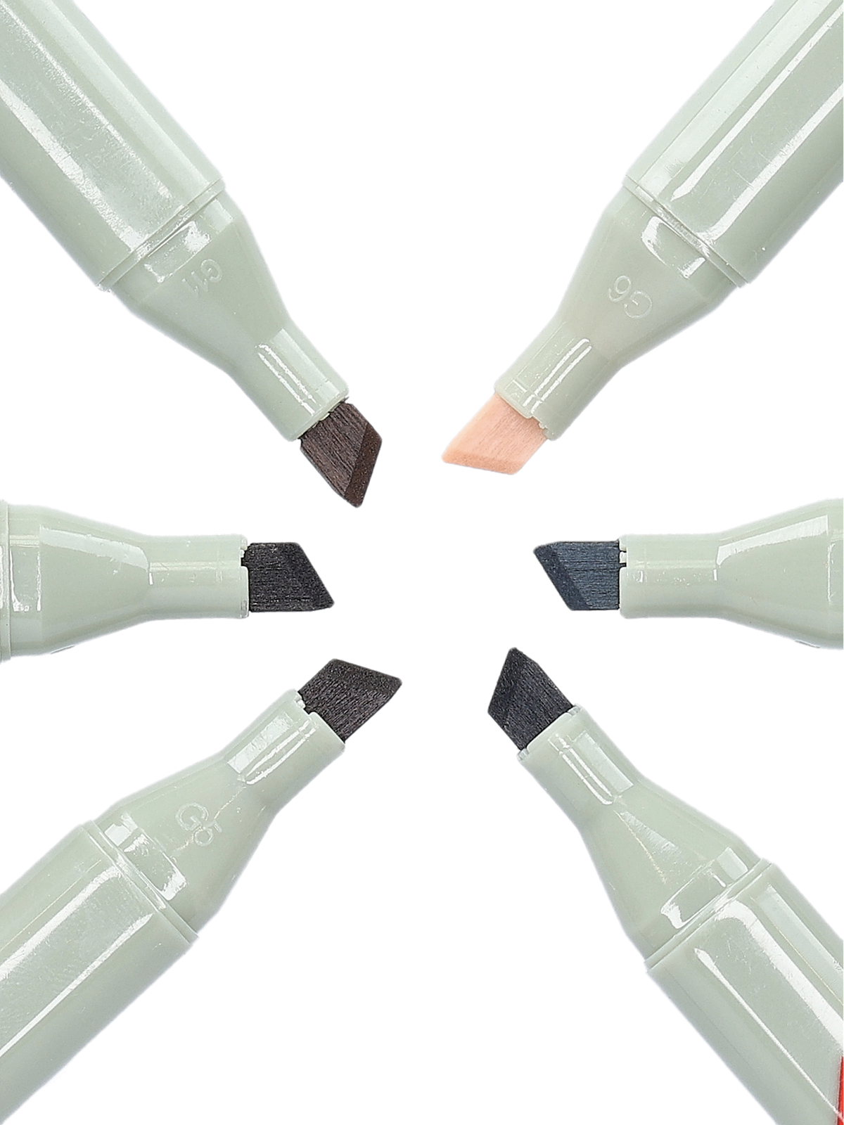 Artist markers twin tip