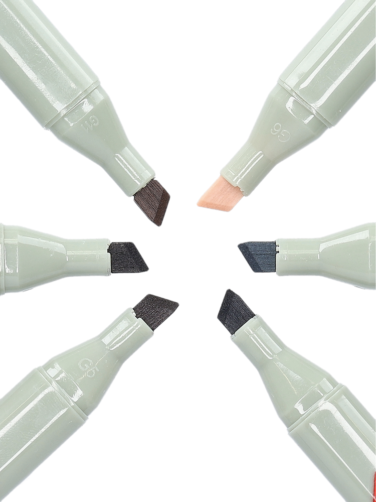 Artist markers twin tip