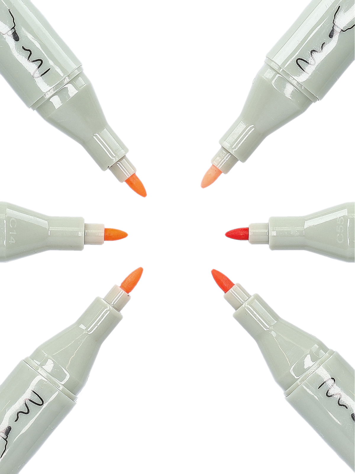 Artist markers twin tip