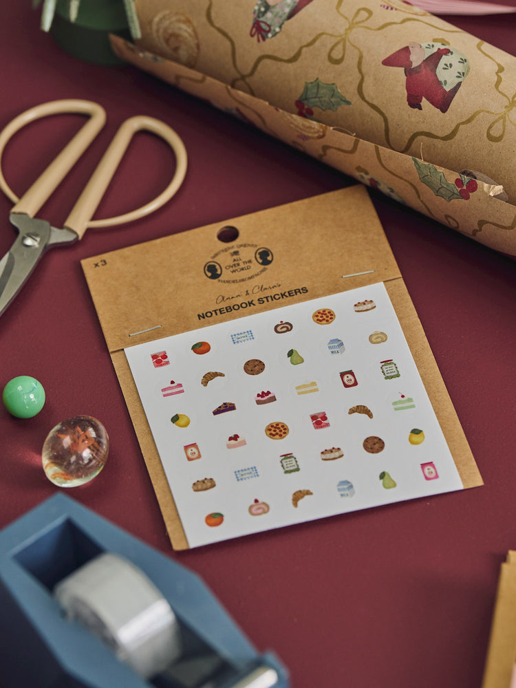 Notebook stickers