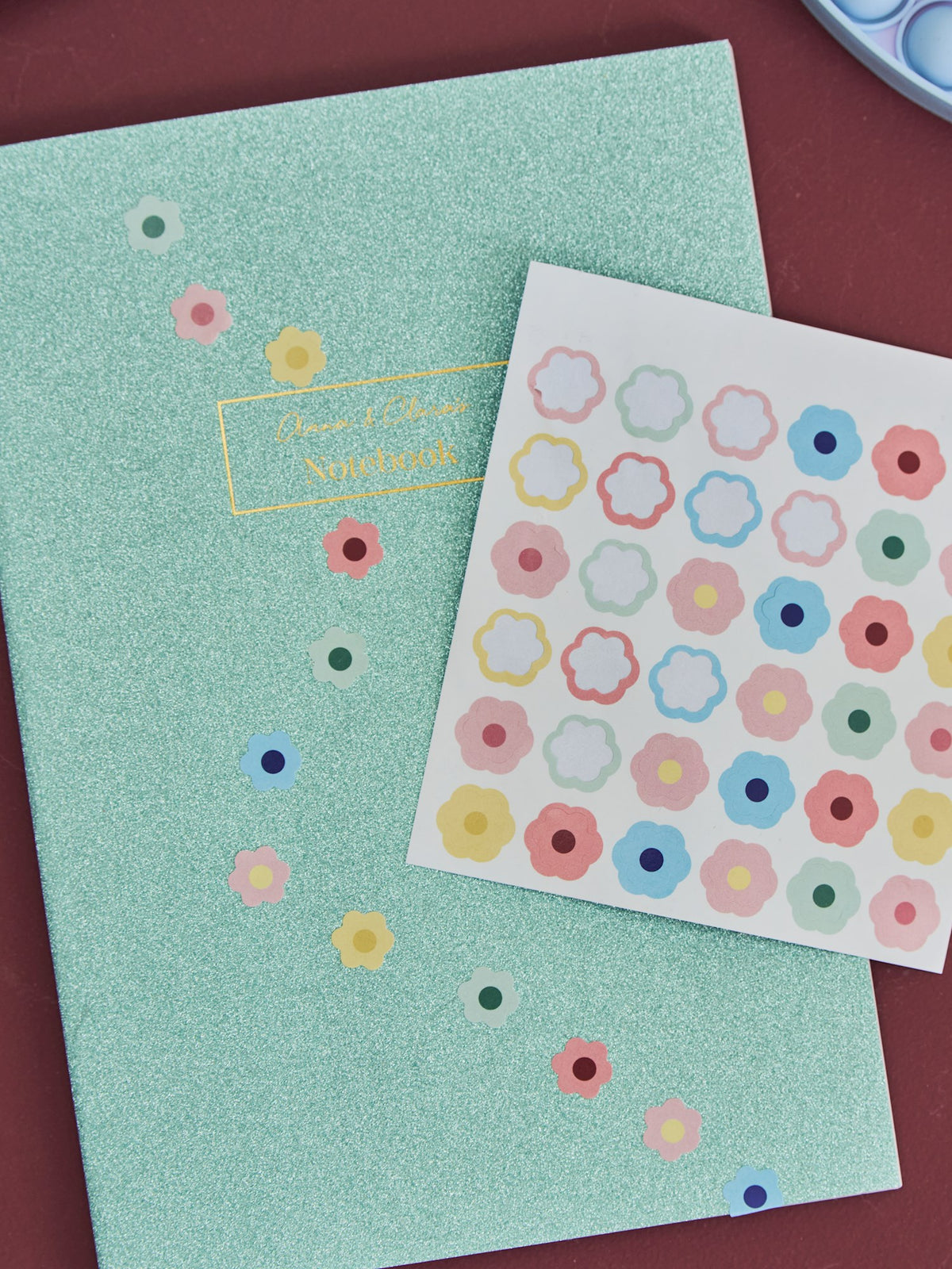 Notebook stickers