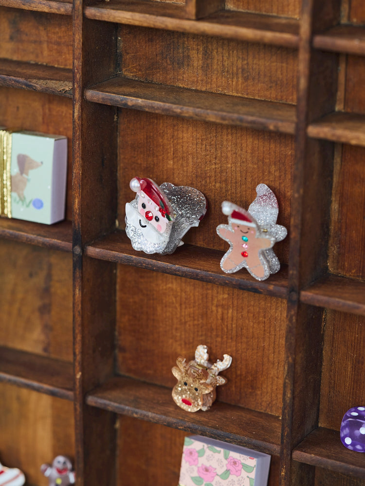 Christmas hair claw mini
