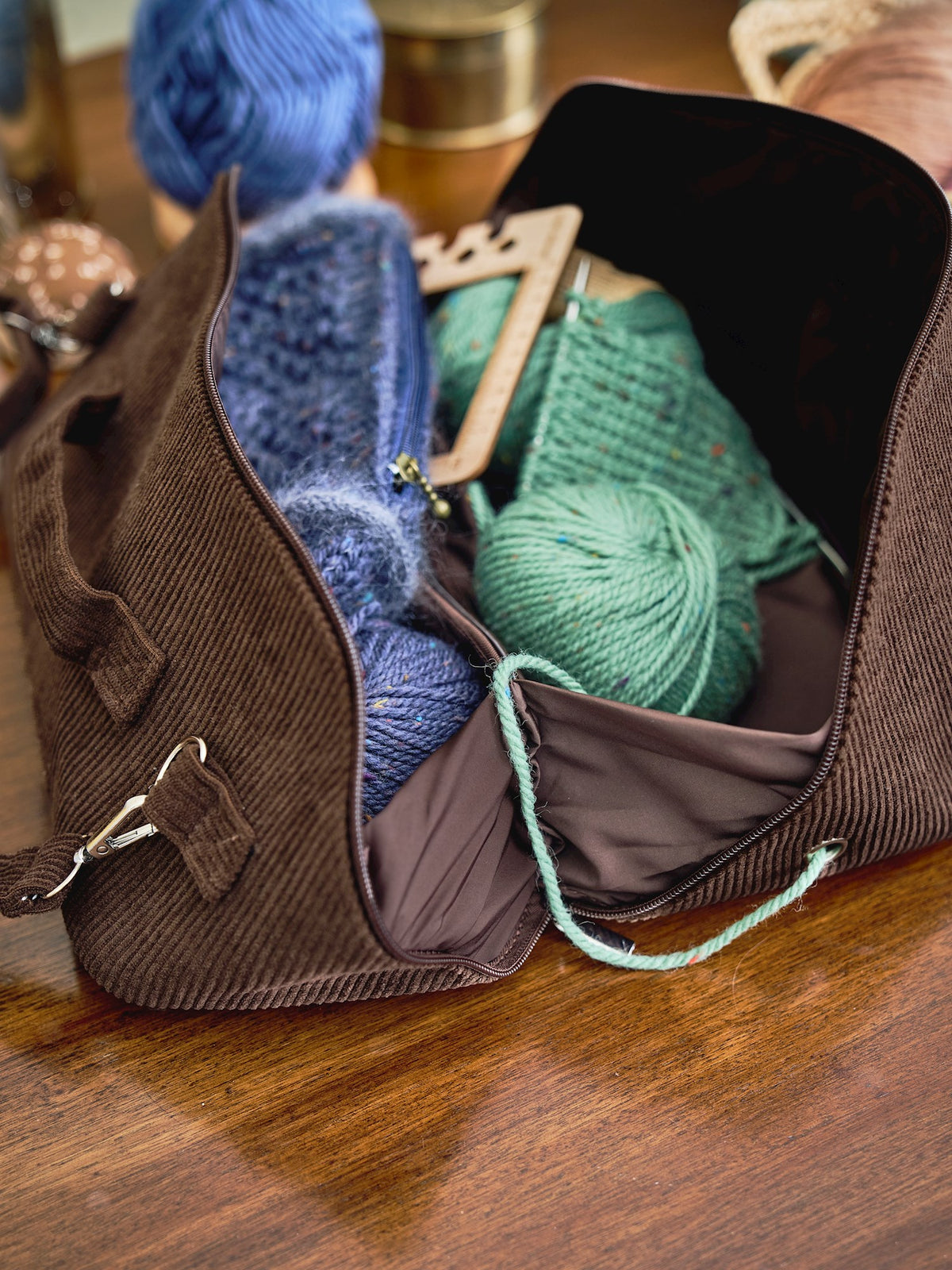 Bag for knitting projects