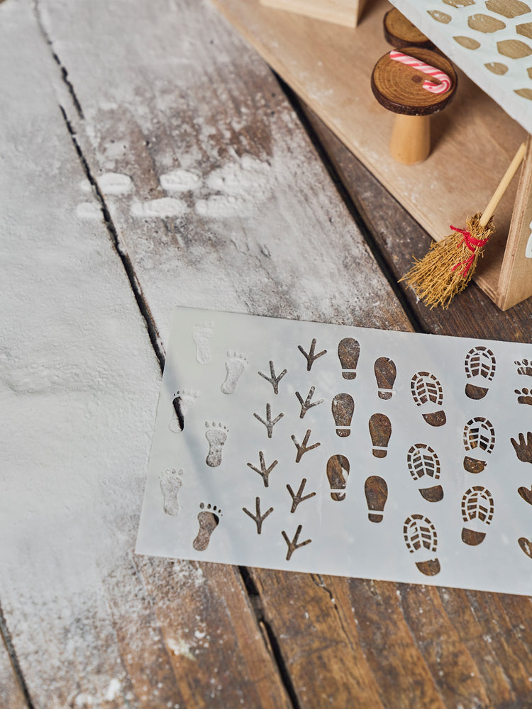 Miniature footprint stencil