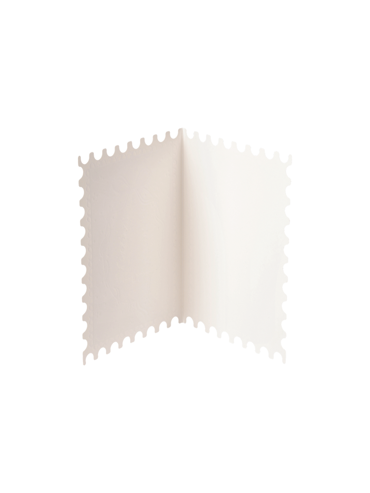 Embossed card with envelope