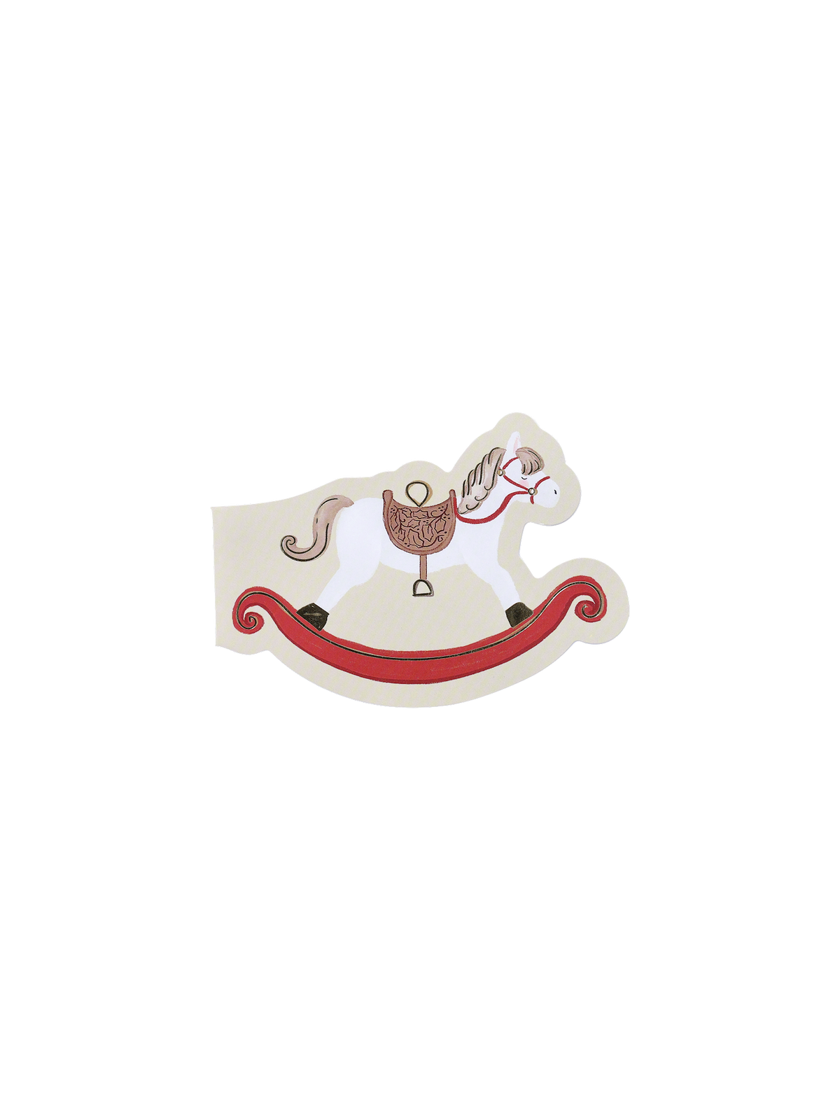 Shaped card with envelope