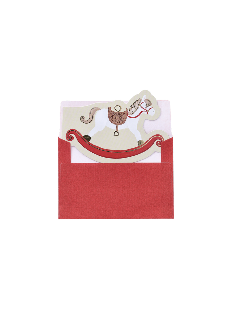 Shaped card with envelope