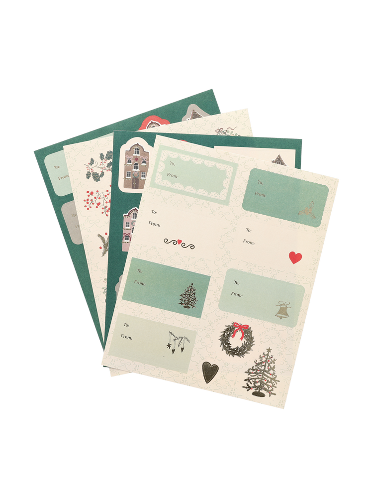 Gift tag stickers